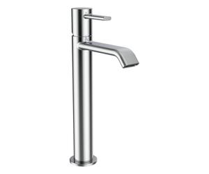 Meda mitigeur de lavabo réhaussé bec fixe 120 mm sans vidage chromé - LAUFEN HF506614100000