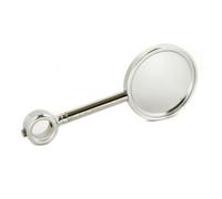 Médaillon pour robinets, long, chromé