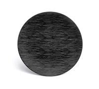 Médard de Noblat - Assiette plate - D27 cm - Magma - Grès - Lot de 6 - Noir