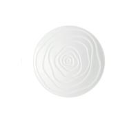 Médard de Noblat Onde 6 assiettes à pain 15,5 cm, porcelaine, blanche