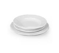 Médard de Noblat Provence service 18 assiettes, porcelaine, blanche