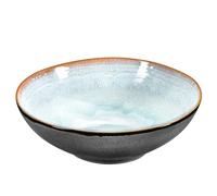 Médard de Noblat - Saladier 24 cm - D24 cm - Shadow - Grès - Lot de 2 - Bleu clair