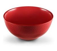 MÉDARD DE NOBLAT - STONE ROUGE - Coffret 6 bols déjeuner Texturé G
