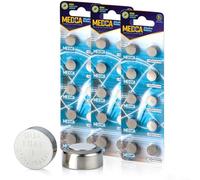 MEDca Lot de 30 piles alcalines 1,5 V LR44 AG13 357 303 SR44 - Pile bouton pour appareils auditifs et amplificateurs, jouets, télécommandes, calculatrices, lasers | Puissance longue durée |