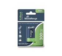 Media Range MRBAT124 Batterie Rechargeable Chrome 9V