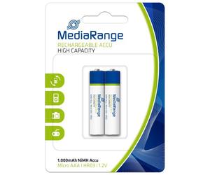 MediaRange MRBAT122 pile domestique Batterie rechargeable AAA Hybrides nickel-métal (NiMH)