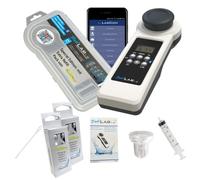 MediMuc Special Edition : PoolLAB® Version 1.0 Testeur d'eau électronique 13 en 1 avec 70 comprimés de test et pack de recharge supplémentaire