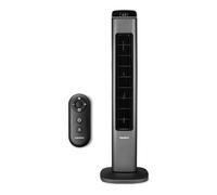 Ventilateur tour MEDION MD 10809 45 W 5 vitesses Oscillation 80° Contrôle tactile LED Télécommande Minuteur Noir