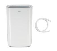 MEDION DH20 Déshumidificateur (électrique, 20Liter/24h, jusqu'à 20m², 43db silencieux, salle de bain, chambre, réservoir d'eau 5.4 litres, mode linge, minuterie, roulettes au sol, MD12048)