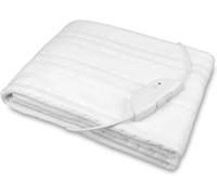 medisana HU 674 couverture chauffante, surmatelas électrique 150x80 cm | arrêt automatique, protection contre surchauffe, 4 niveaux de température, lavable, compatible avec tous matelas standard