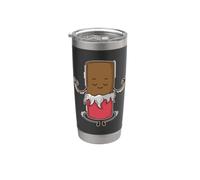 Médite au chocolat Gobelet isotherme en acier inoxydable double paroi