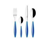 Guzzini Set de couverts Feeling 24 pièces Bleu Méditerranée