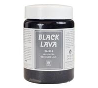Médium Acrylique Av: Pâte De Lave Noire 200ml