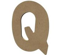 Médium - Lettre Q bois - 15cm NA G