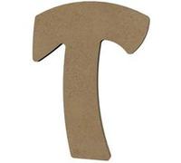 Médium - Lettre T bois - 15cm NA G