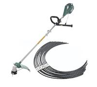 Medrialife Lot de 20 fils de rechange pour débroussailleuse Bosch F016800431, 37 cm x 3,5 mm, Fil Debroussailleuse AFS 23-37, coupe carrée extra résistant