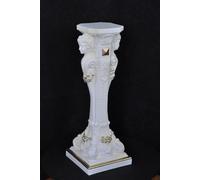 Méduse Colonne Colonnes romaines Sculpture en marbre Figure Décoration Support 1004