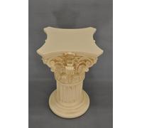 Méduse Colonne Colonnes Romaines Sculpture en marbre Figure Décoration Support 1021