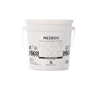 MEEDEN Blanc Peinture Acrylique: 1L Epais Brillant Non Toxique Acrylique Peintures pour Toile, Papier, Roche, Bois - Titanium White