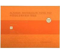 MEEDEN Carnet Aquarelle 18 x 12.5cm : 20 Feuilles de Carnet de Papier Aquarelle 100% Coton - Grain Satiné - 300 gsm Bloc de Papier Aquarelle sans Acide pour Aquarelle Gouache Encre
