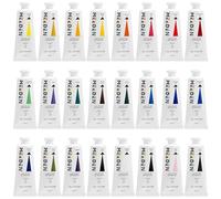 MEEDEN Lot de 24 tubes de peinture à l'huile pour artiste - 24 couleurs x 60 ml - Fournitures d'art pour peinture sur toile
