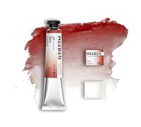 MEEDEN Peinture Aquarelle Professional Artist : Ocre Rouge - Tube Aquarelle de 15 ml/0,5 oz, Pigment Semi-Humide et Demi-Moule Vide Assorti pour les Artistes Pros