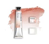 MEEDEN Peinture Aquarelle Professional Artist : Rose Pâle - Tube Aquarelle de 15 ml/0,5 oz, Pigment Semi-Humide et Demi-Moule Vide Assorti pour les Artistes Pros