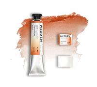 MEEDEN Peinture Aquarelle Professional Artist : Rouge Vermeil - Tube Aquarelle de 15 ml/0,5 oz, Pigment Semi-Humide et Demi-Moule Vide Assorti pour les Artistes Pros