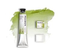MEEDEN Peinture Aquarelle Professional Artist : Vert Olive - Tube Aquarelle de 15 ml/0,5 oz, Pigment Semi-Humide et Demi-Moule Vide Assorti pour les Artistes Pros