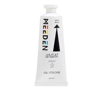 MEEDEN Peinture Huile Noir Mars: Tube de Qualité Artiste de 60 ml/2 oz, Peinture à l'Huile Professionnelle pour la Peinture sur Toile