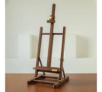 MEEDEN Pro Grand chevalet de table pour la peinture - Chevalet de table sans assemblage pour les toiles jusqu'à 70 cm - Chevalet de table en bois de hêtre à cadre en H réglable pour les adultes