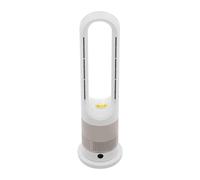 MEELRYD Ventilateur tour, ventilateur sans rotor avec télécommande, refroidisseur d'air, 8 niveaux, rotation à 80°, minuterie 9H, écran LED, ventilateur sur pied très silencieux avec refroidissement