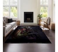 MeeTe Tapis pour Chambre d'enfant, Tortues Ninja, Style Sportif, Antidérapant, Lavable, Accessoire Décoratif pour Salle De Jeux (TMNT 03,160x240cm)