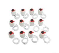 MeevrgR Actionneur thermostatique intelligent pour chauffage au sol, valve motorisée 230 V M30 x 1,5, normalement fermé avec fermeture automatique pour un contrôle sûr du chauffage domestique à