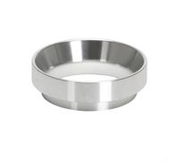 MeevrgR Anneau de dosage magnétique et anti-mouches pour 51, 53, 58 mm, poignée porte-filtre expresso, entonnoir de distribution (argent-58 mm)