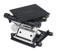 MeevrgR Ascenseur de table de défonceuse en aluminium de 9,1 x 9,1 cm pour travail du bois, gravure et utilisation en laboratoire, noir, 1 pièce