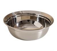 MeevrgR Bol mélangeur professionnel en acier inoxydable 316 de grande capacité - Base antidérapante - Bol de cuisine en métal pour pâte, salade, pâte, lave-vaisselle, 26 cm