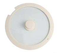 MeevrgR Couvercle de casserole en silicone avec verre trempé, couvercle résistant à la chaleur avec aérations à vapeur et poignée anti-brûlure, protection contre les éclaboussures de 18/20/26 cm pour