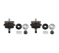 MeevrgR Ensemble de 2 engrenages de meuleuse d'angle - Améliorez votre outil avec du métal et du plastique de rechange pour TWS6600 pour GWS6100