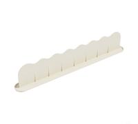MeevrgR Évier de cuisine en silicone anti-éclaboussures, panneau déflecteur d'eau pour robinet, protecteur de dosseret réutilisable, garde les comptoirs secs et propres, blanc (blanc)