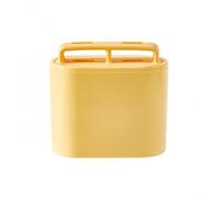 MeevrgR Grande boule de glace en silicone 65 mm pour sphères de glace transparentes - Design à fusion lente pour whisky, cocktails et boissons (jaune double)