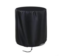 MeevrgR Housse imperméable pour tables d'appoint et meubles d'extérieur, offrant une protection contre l'exposition au soleil, la poussière et les animaux domestiques (noir)