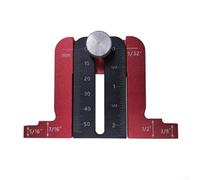 MeevrgR Jauge de profondeur pour le travail du bois Lecture numérique incréments de 0,05 mm - Outil précis de réglage de la hauteur de l'embout pour lames de scie - Accessoires de défonceuse à base