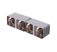 MeevrgR Lot de pots à épices de cuisine avec cuillères, récipients à condiments en verre transparent pour organisation de la maison, bouteilles de rangement pour assaisonnement, sel, sucre, café