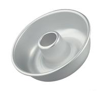 MeevrgR Moule à beignets en alliage d'aluminium anti-adhésif pour mini beignets, muffins, bagels, ustensiles de cuisine - Argenté H01(H04)