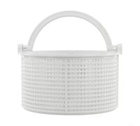 MeevrgR Panier de filtre pour écumoire compatible avec Hayward SPX1096CA B-168, collecteur de débris d'eau en plastique de 14 x 7,6 cm, kit de pièces d'entretien (blanc)