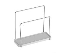 MeevrgR Panier d'évier de cuisine en acier inoxydable de qualité supérieure, pour un organisateur polyvalent pour ustensiles, éponges et distributeur de savon, design élégant peu encombrant avec