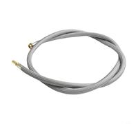 MeevrgR Tuyau de rechange pour robinet de cuisine de 150 cm 88624000 pour tête de pulvérisation extractible AXOR, ligne d'eau en métal et nylon compatible avec Decor Metro Mediano Starck Blanc