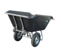 Mefro Brouette 360 avec benne en plastique Capacité 360 litres