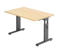 MEGA 12 G | Bureau - 120 x 80 réglable en hauteur Érable/Graphite